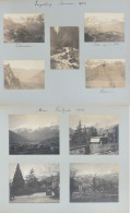 Engelberg (Obwalden) Fotoalbum Mit 125 Privaten Fotos Aus Engelberg Und Meran Von 1900-1904 II - Other & Unclassified