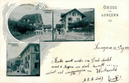 Lungern (Obwalden) Hotel Löwen 1899 I - Other & Unclassified