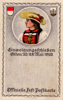 Olten (Solothurn) Einweihungsschiessen 20. Bis 28. Mai 1922 I- - Altri & Non Classificati