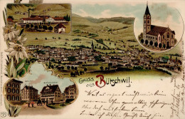 Bütschwil (St. Gallen) Schule 1901 II (Stauchung) - Sonstige & Ohne Zuordnung