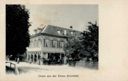 Kronbühl (St. Gallen) Gasthaus Krone 1910 I - Autres & Non Classés
