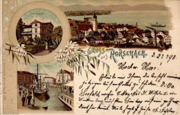 Rorschach (St. Gallen) Hafen 1898 I - Autres & Non Classés