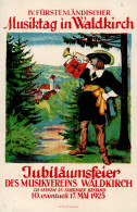 Waldkirch (St. Gallen) IV. Fürstenländischer Musiktag Und Jubiläumsfeier Des Musikvereins Waldkirch 10. Bis 17. Mai 1925 - Sonstige & Ohne Zuordnung