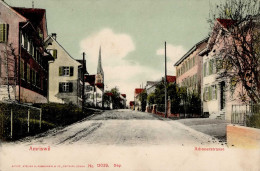Amriswil (Thurgau) Kirche Arbonerstrasse 1924 II (Mittelstauchung, Einriß, Fleckig) - Sonstige & Ohne Zuordnung