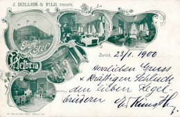 Zürich (Zürich) Hotel Victoria 1900 I- - Sonstige & Ohne Zuordnung