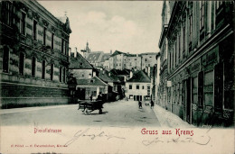 Krems An Der Donau (Österreich) Gasthaus Zum Baum Dienstlstrasse 1900 I-II (fleckig) - Otros & Sin Clasificación