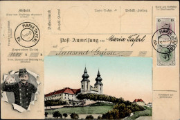 Maria Taferl (Österreich) 1000 Grüße Kirche Postbote 1908 I-II - Altri & Non Classificati