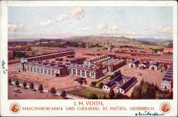 St. Pölten (Österreich) Maschinenfabrik Und Giesserei Voith II (Stauchung) - Sonstige & Ohne Zuordnung