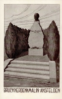Ansfelden (Österreich) Anton Bruckner Denkmal Künstlerkarte Plany II- (beschnitten) - Andere & Zonder Classificatie