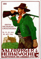 Salzburg (Österreich) 1. Salzburger Gauschiessen 18./19. Und 25./26. September 1943 Und Heimatwoche 26. September Bis 3. - Otros & Sin Clasificación