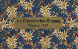 Bregenz (Österreich) Kl. Buch Der 61. Alpenvereins-Tagung 1935 II - Autres & Non Classés