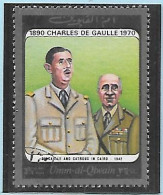 08	22 143		Émirats Arabes Unis - UMM AL QIWAIN - De Gaulle (Generale)