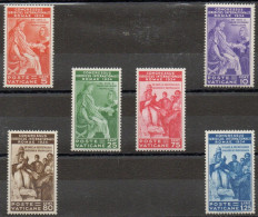 Vaticano - 1935 - "Giuridico", Serie Completa, 6 Valori, Gomma Integra, Catalogo 41/46 - Ungebraucht