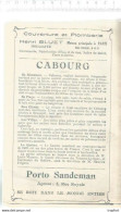 CC // Vintage // Old French Theater Program / Très Rare Programme Théâtre CABOURG 1920 Concert / VERONIQUE - Programma's