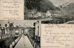 Gaschurn (Österreich) Gasthaus Zum Rössle 1903 II (Stauchung) - Other & Unclassified