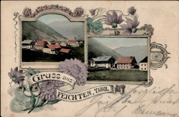 Feichten Im Kaunertal (Österreich) 1905 II (Ecken Bestoßen, Kl. Eckbug, Etwas Fleckig) - Autres & Non Classés