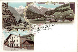 Gerlos (Österreich) Gasthaus Alpenrose I-II - Autres & Non Classés