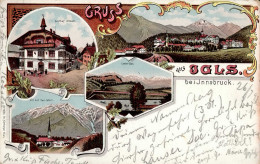 Igls (Österreich) Gasthof Altwirt 1898 I-II (Ecken Bestoßen) - Other & Unclassified