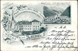 Ischgl (Österreich) Gasthof Zur Post 1899 I-II (Ecken Bestoßen) - Autres & Non Classés