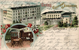 Kufstein (Österreich) Gasthof Auracher 1897 I-II - Autres & Non Classés