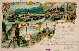Kundl (Österreich) Dampf-Bierbrauerei Kirschner Breitenbach 1898 I-II - Autres & Non Classés
