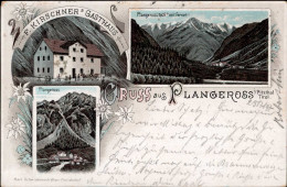 Plangeross (Österreich) Gasthaus Kirschner 1897 I-II - Autres & Non Classés