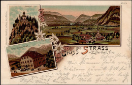 Strass Im Zillertal (Österreich) Gasthof Zur Post 1898 I-II - Autres & Non Classés