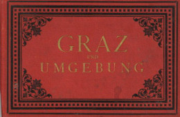 Graz (Österreich) Leporello-Album Mit 24 Bildern Von Interessanten Stadtteilen II - Other & Unclassified