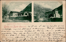 Sand Passeier (Italien) Andreas Hofer Geburtshaus Wohnhaus Kapelle 1899 I-II - Sonstige & Ohne Zuordnung