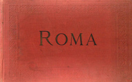 Roma (Italien) Album Mit 13 Fotos (13x18 Cm) Berühmter Sehenswürdigkeiten, Ca. 1890 Bilder Leicht überbelichtet II - Autres & Non Classés
