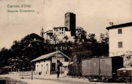 Capriata D'Orba (Italien) Bahnhof Eisenbahn I-II Chemin De Fer - Other & Unclassified