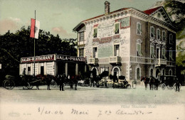 Mori (Italien) Hotel Stazioni Gasthaus Sala Da Prazo 1906 I-II - Autres & Non Classés