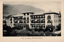 Obermais-Meran (Südtirol) Hotel Maendlhof I-II - Autres & Non Classés