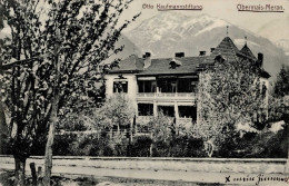 Obermais-Meran (Südtirol) Otto Kaufmannstiftung I-II (fleckig, Ecke Gestaucht) - Autres & Non Classés
