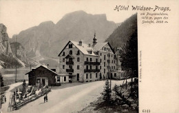 Toblach (Italien) Hotel Wildsee Pragserwildsee I-II - Other & Unclassified