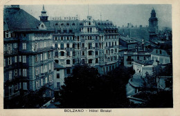 Bolzano (Italien) Hotel Bristol II (kleine Stauchung, Marke Entfernt) - Sonstige & Ohne Zuordnung