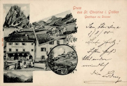 St. Christina (Südtirol) Gasthaus Zu Dosses 1900 I - Other & Unclassified