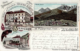 Innichen (Italien) Hotel Und Pension Grauer Bär 1897 I-II - Other & Unclassified