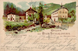 Schalders (Italien) Wildbad 1902 I-II - Other & Unclassified