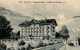 Uriage Les Bains (Frankreich) Hotel Des Alberges Straßenbahn Auto I - Otros & Sin Clasificación