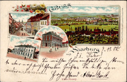Saarburg (Frankreich) Postamt Langestrasse 1900 I-II - Otros & Sin Clasificación
