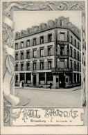 Strassburg (Elsass) Hotel Gasthaus Schermuly Kuhngasse 13 I-II - Other & Unclassified