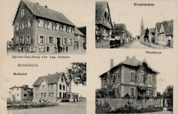 Artolsheim (Elsass) Spezereihandlung Schultz Hauptstrasse 1918 I-II - Altri & Non Classificati