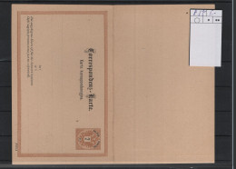 Österreich Michel Kat.Nr. P55 Ungest - Briefkaarten