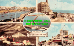 R505352 Southend On Sea. Boating Pool And Front. Multi View. 1961 - Monde