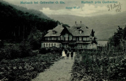 Murbach (Elsass) Hotel Wolf 1915 II (kleine Stauchung) - Otros & Sin Clasificación