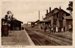 Roisel (Frankreich) Bahnhof Eisenbahn Feldpost 1915 I-II Chemin De Fer - Other & Unclassified