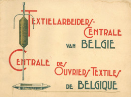 Belgien Album Der Textilverarbeitenden Zentrale In Belgien Mit Ca. 30 Gedruckten Fotos (12x16 Cm), Segier, Alfons II - Sonstige & Ohne Zuordnung