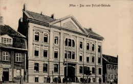 Mitau (Lettland) Neues Polizei Gebäude 1916 I-II (fleckig, Ecken Abgestossen) - Lettonia