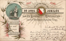 Utrecht (Niederlande) 50 Jähriges Jubiläum Des Utrechtschen Studenten Corps 1898 I- - Other & Unclassified